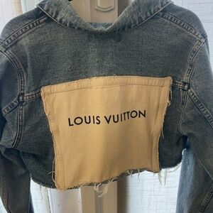 Louis Vuitton Blue Jean Jacket By         Iamkoko LA